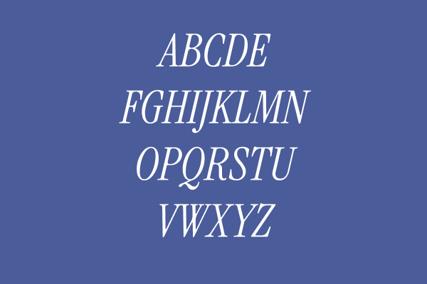 Instrument Serif Italic